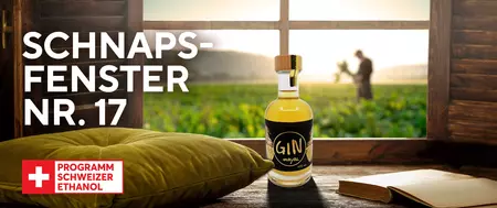 Schnapsfenster Royal Gin